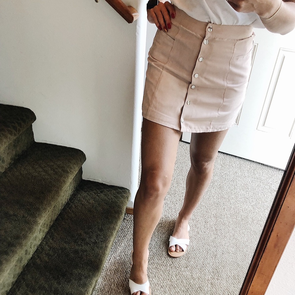 Pink skirt